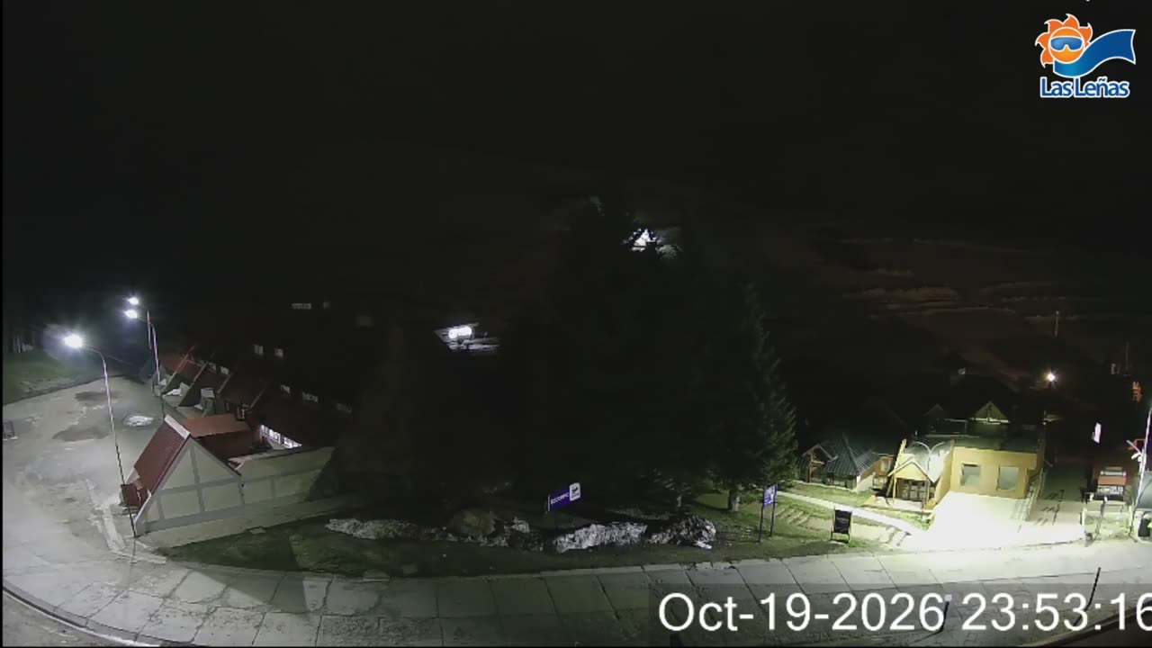 Base / Live Cam (official) webcam at Las Leñas
