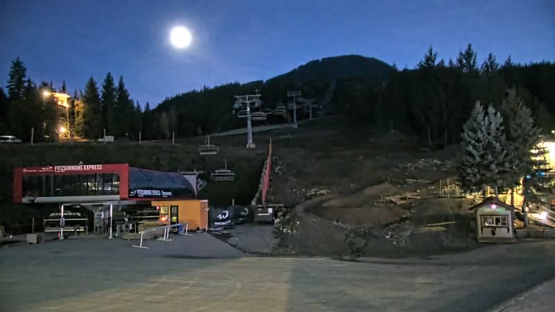 Whistler Village Cam still, 0″ new snow in 24 h