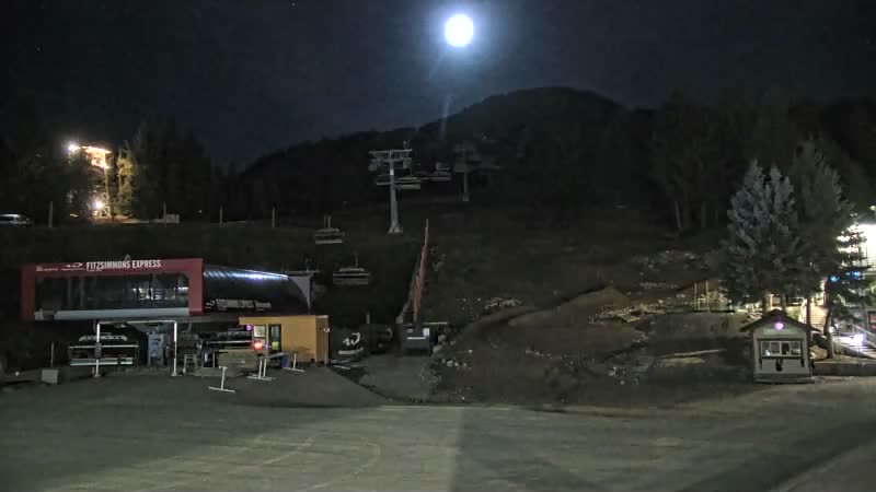 Whistler Village Cam still, 0″ new snow in 24 h