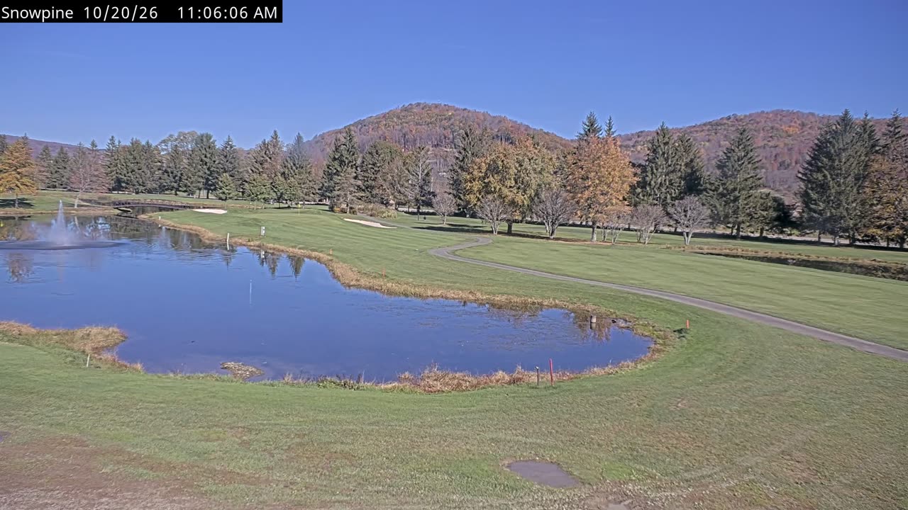 Double Black Diamond Golf Course still, 0″ new snow in 24 h