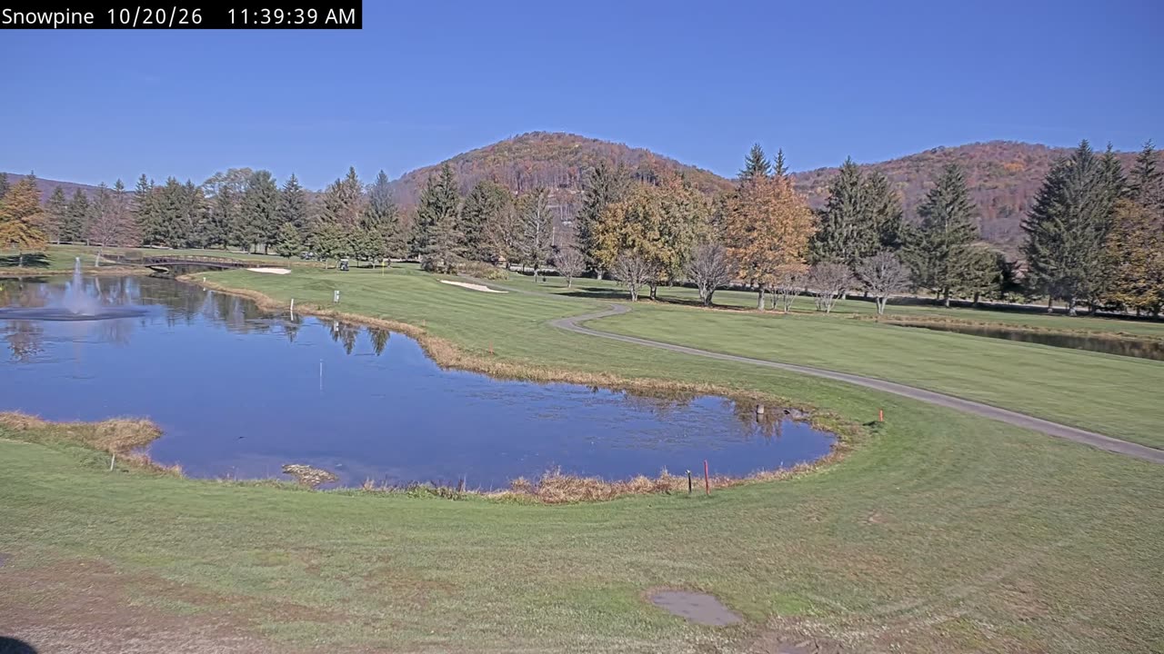 Double Black Diamond Golf Course still, 0″ new snow in 24 h