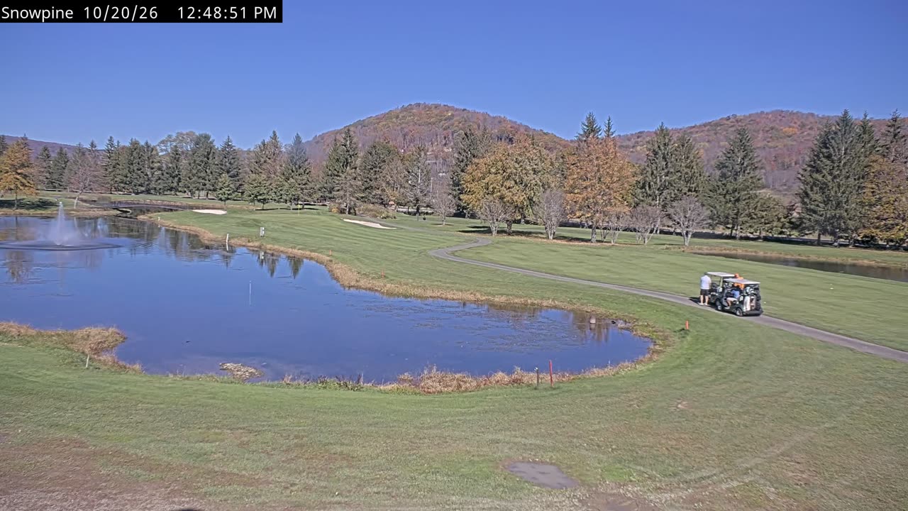 Double Black Diamond Golf Course still, 0″ new snow in 24 h