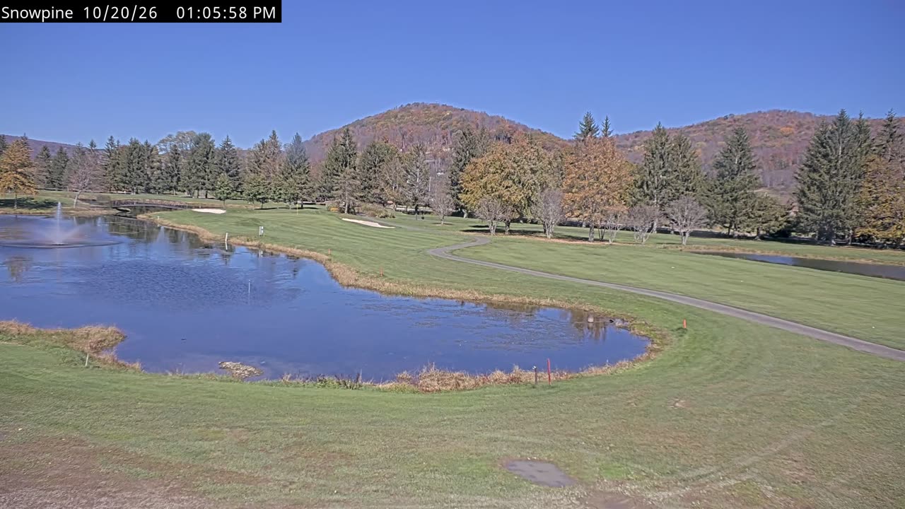 Double Black Diamond Golf Course still, 0″ new snow in 24 h