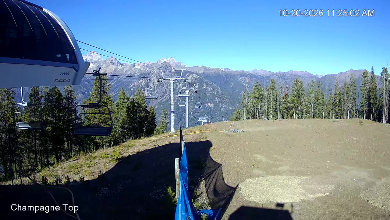 Champagne Express Cam still, 0″ new snow in 24 h