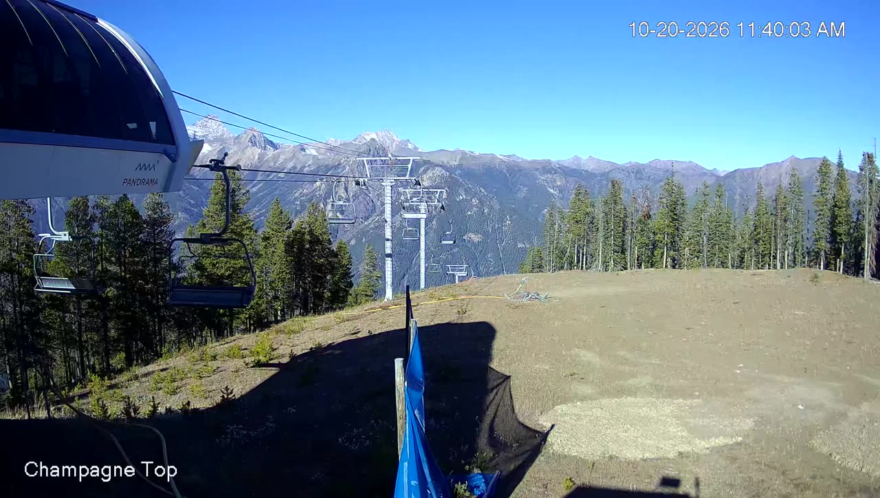 Champagne Express Cam still, 0″ new snow in 24 h