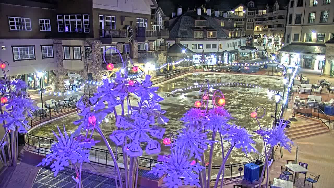 Village Ice Rink still, 0″ new snow in 24 h