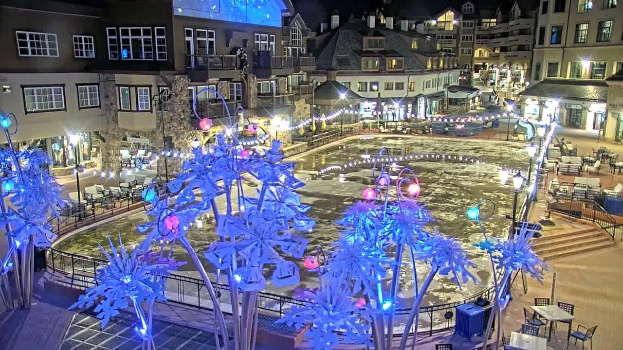 Village Ice Rink still, 0″ new snow in 24 h