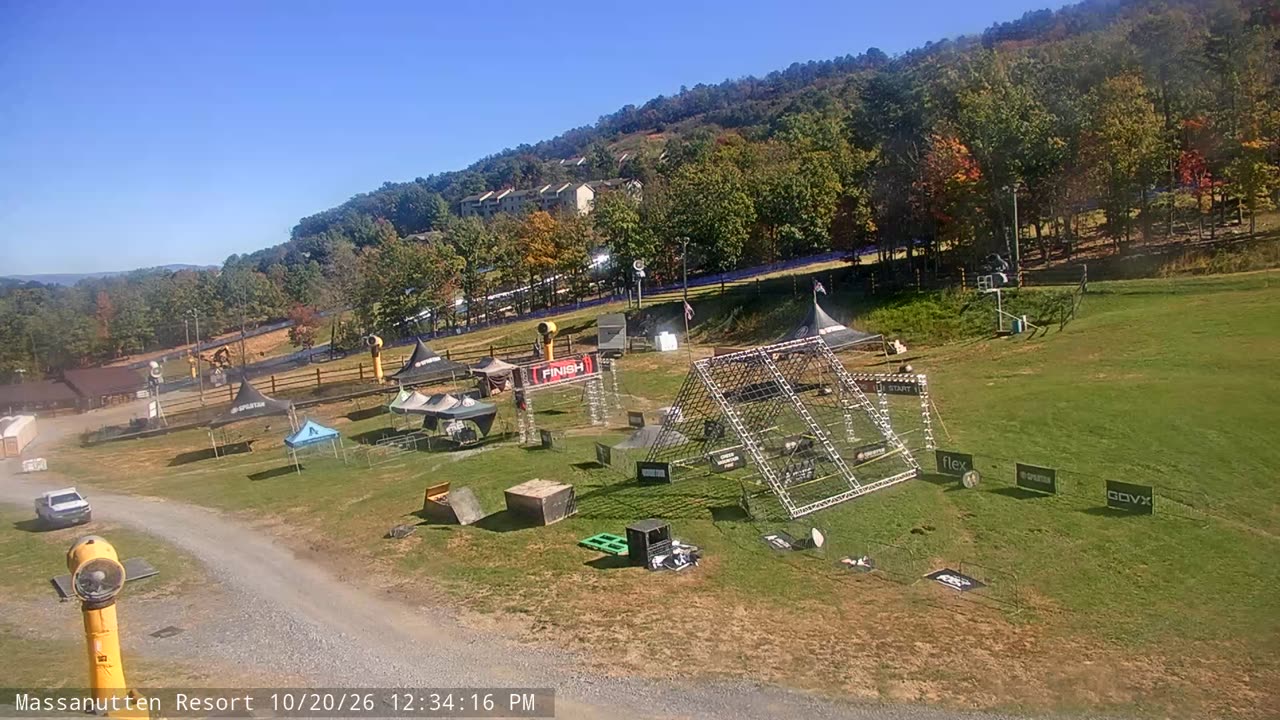 Massanutten Resort Base Cam still, 0″ new snow in 24 h