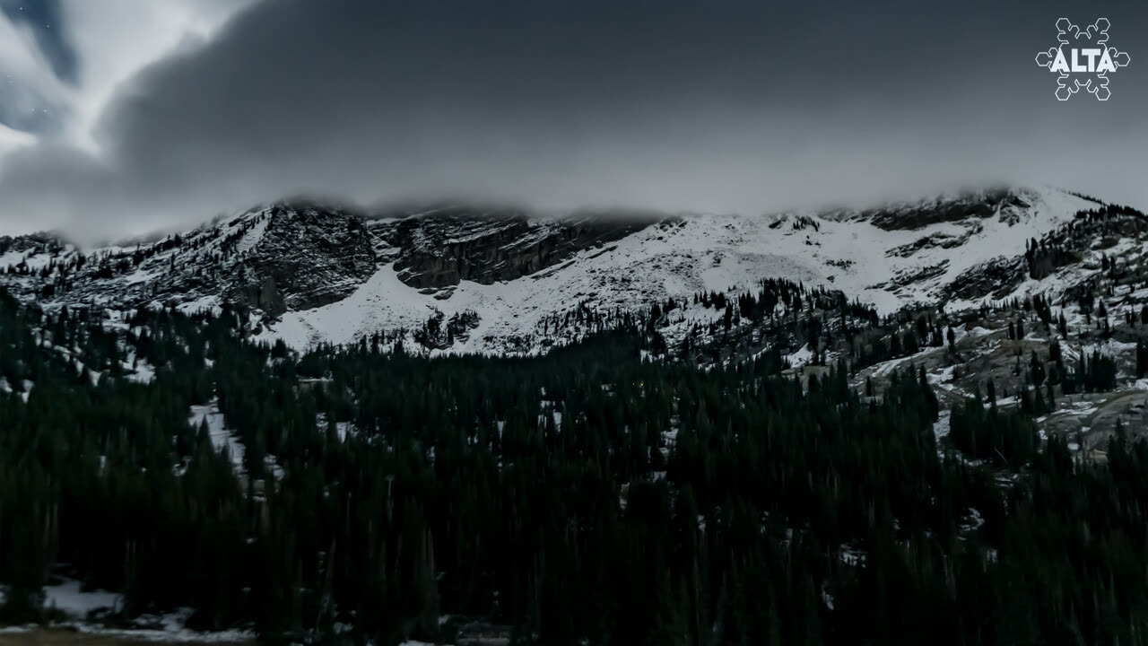 Albion Basin still, 0″ new snow in 24 h
