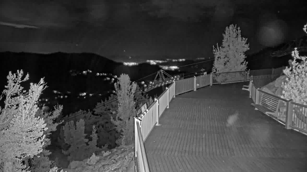 Gondola Mid Station still, 0″ new snow in 24 h