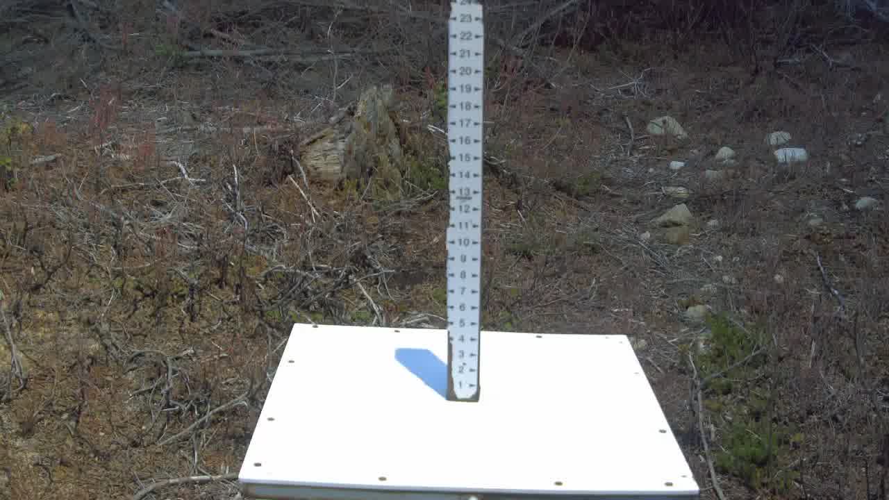 Snow Stake still, 0″ new snow in 24 h