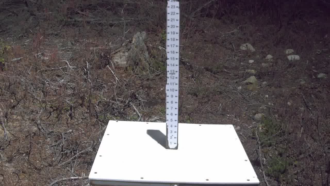 Snow Stake still, 0″ new snow in 24 h