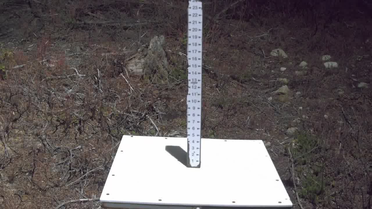 Snow Stake still, 0″ new snow in 24 h