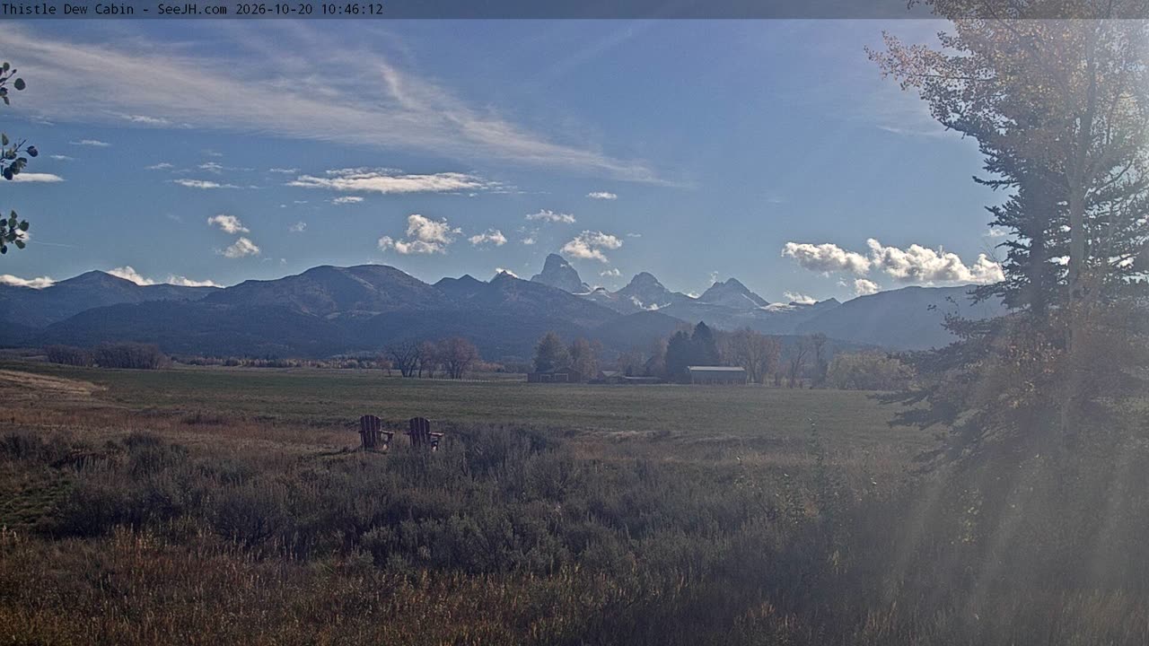 Teton Valley View still, 0″ new snow in 24 h