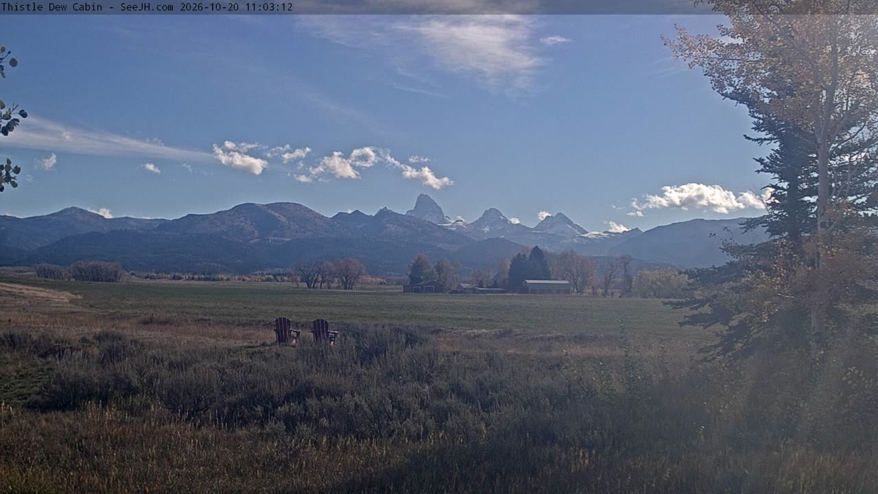 Teton Valley View still, 0″ new snow in 24 h