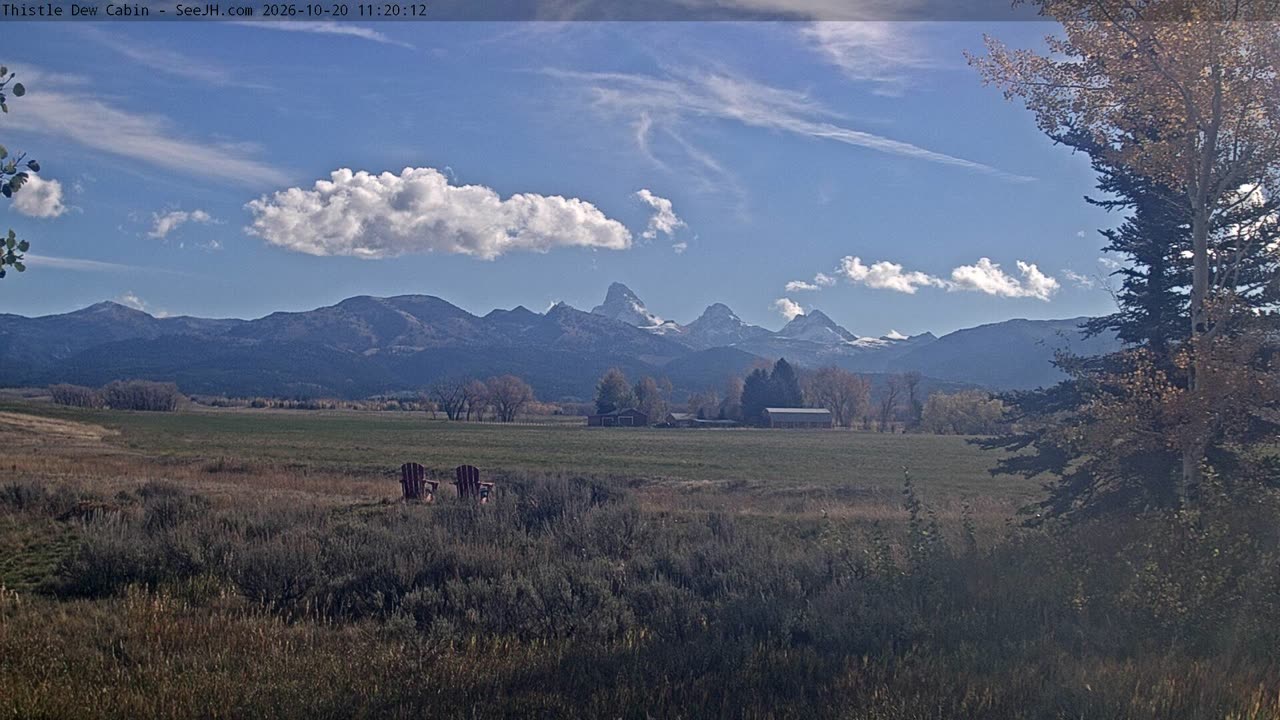 Teton Valley View still, 0″ new snow in 24 h