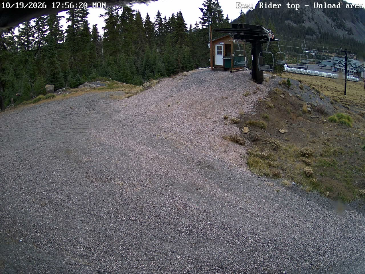 Top of Easy Rider still, 0″ new snow in 24 h
