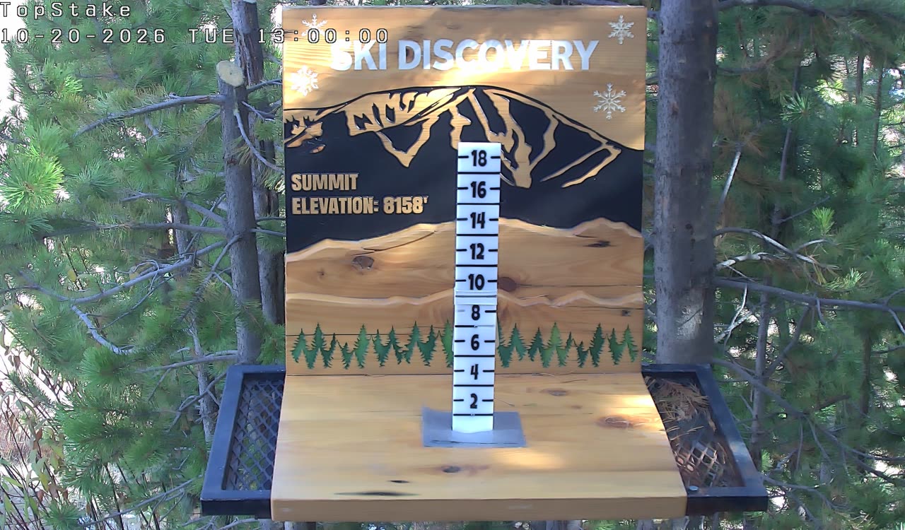 Top Stake still, 0″ new snow in 24 h