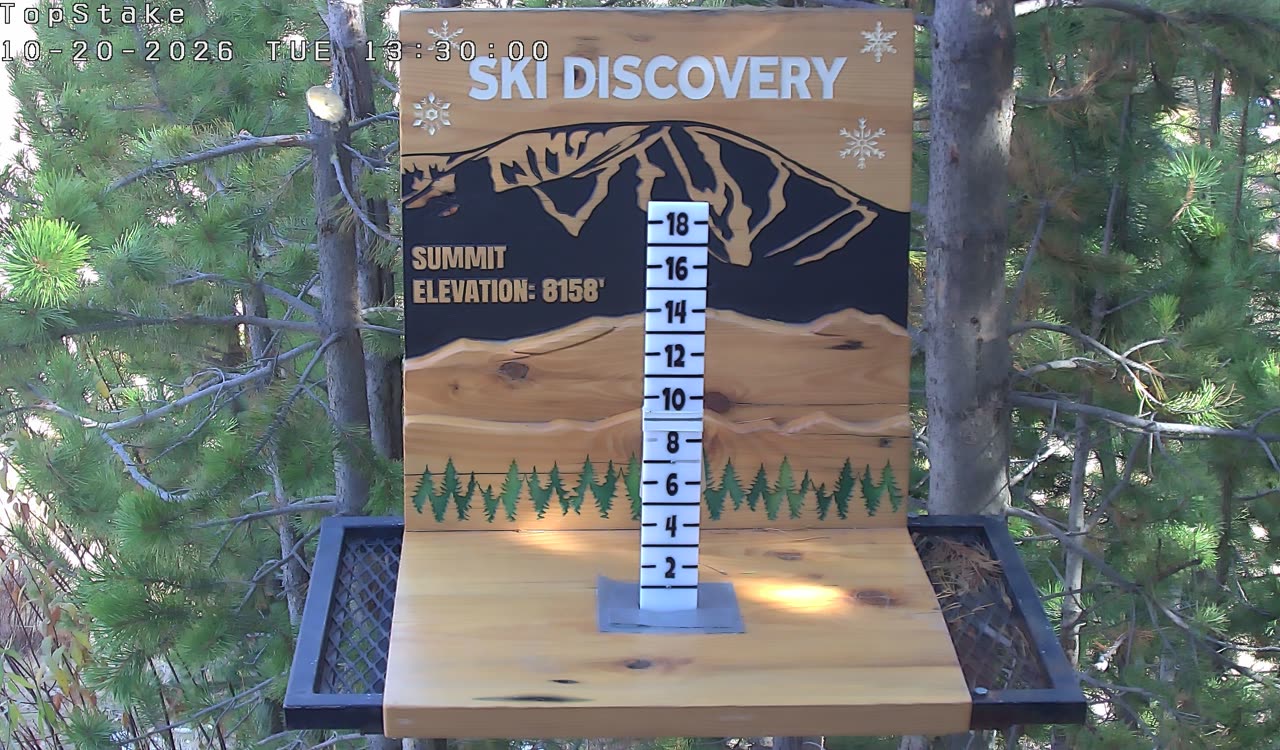 Top Stake still, 0″ new snow in 24 h