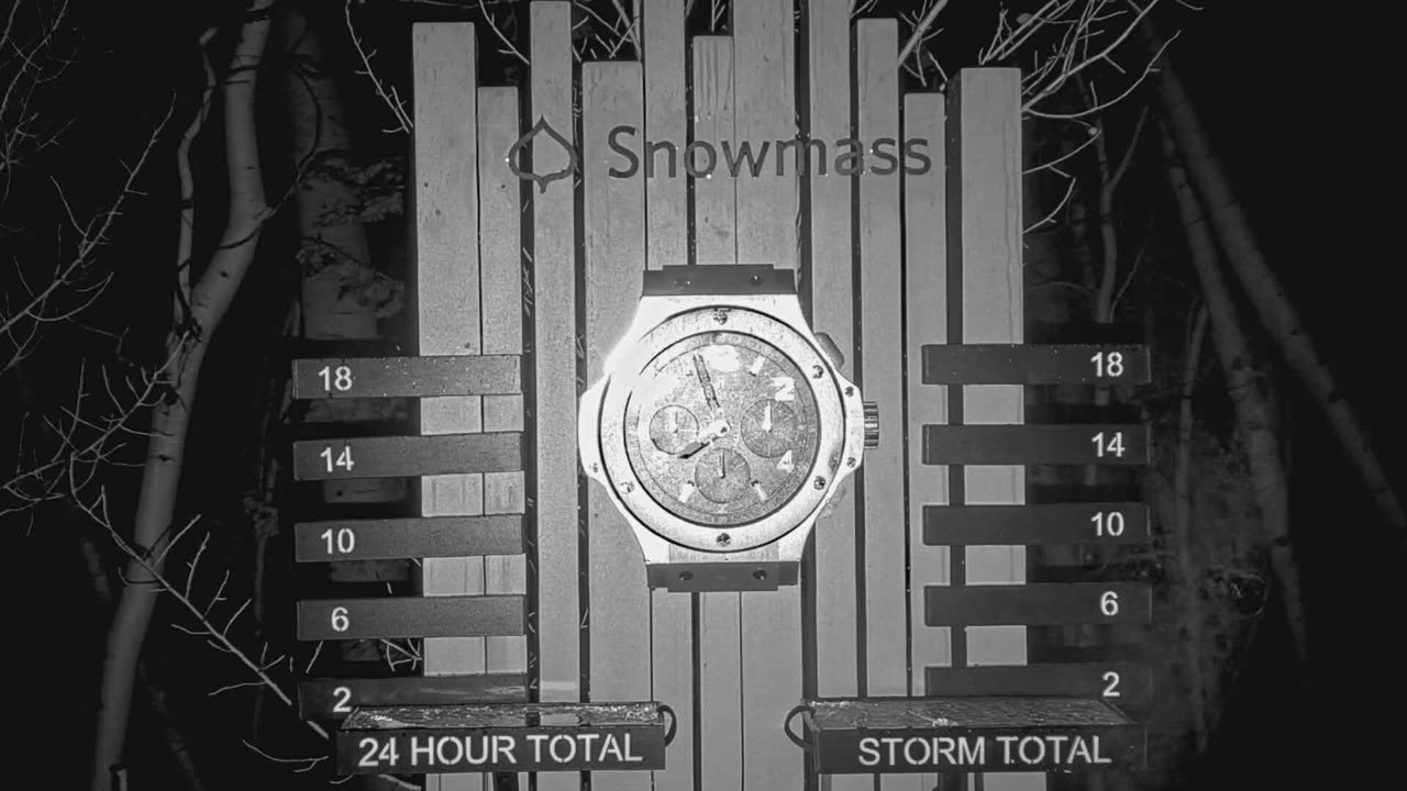 Snow Stake still, 0″ new snow in 24 h