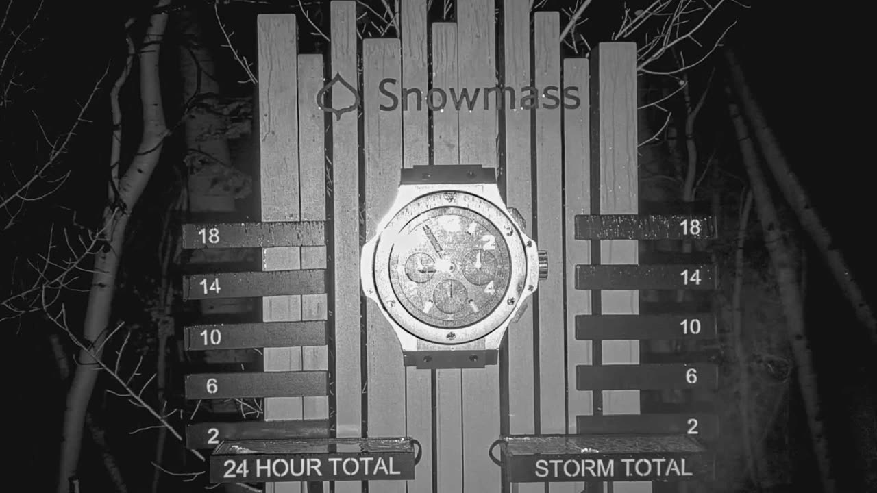 Snow Stake still, 0″ new snow in 24 h