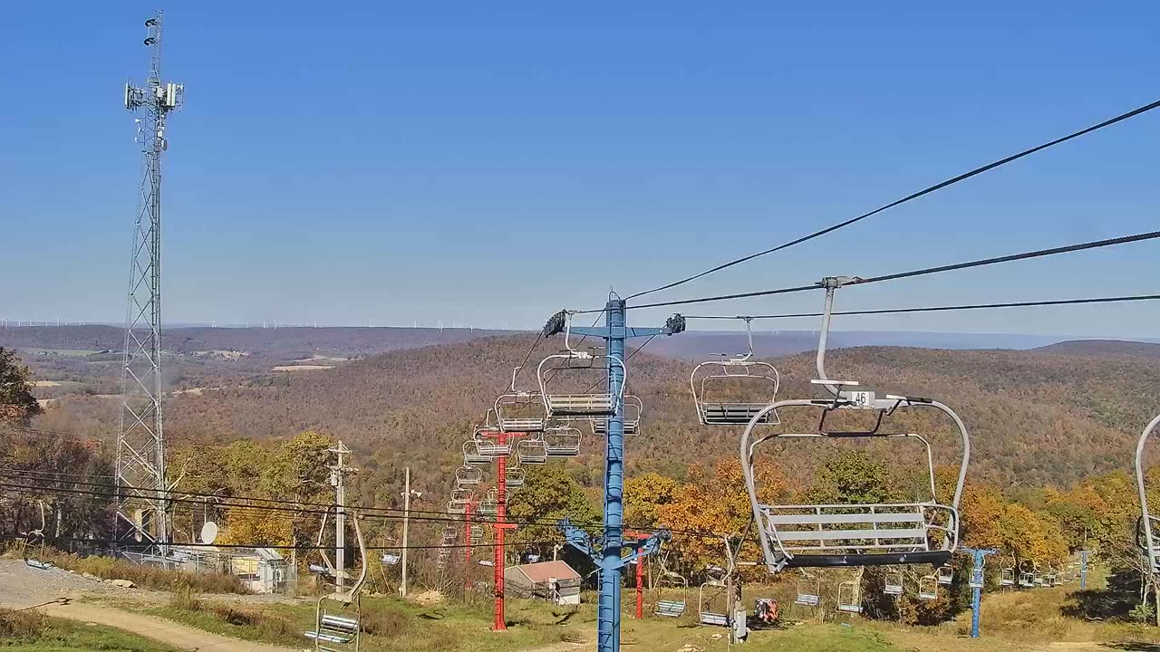 Blue Knob Webcam still, 0″ new snow in 24 h