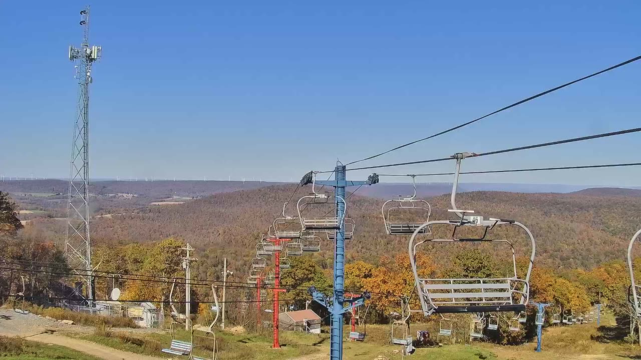 Blue Knob Webcam still, 0″ new snow in 24 h