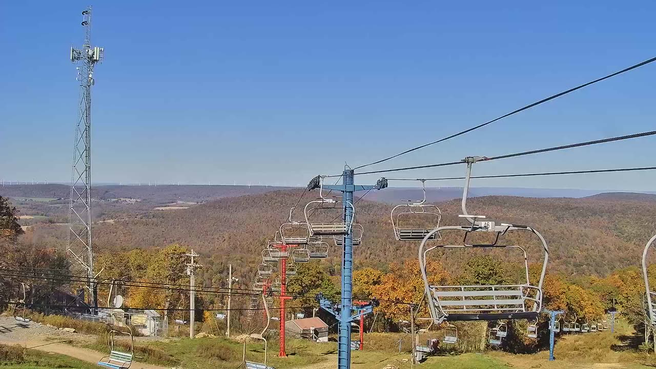 Blue Knob Webcam still, 0″ new snow in 24 h