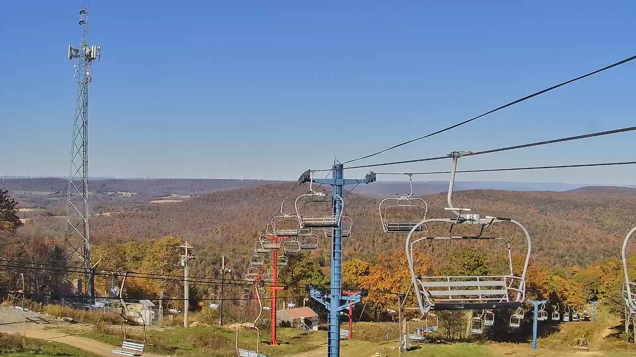 Blue Knob Webcam still, 0″ new snow in 24 h