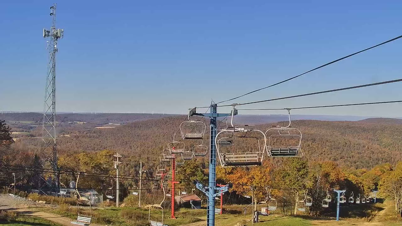 Blue Knob Webcam still, 0″ new snow in 24 h